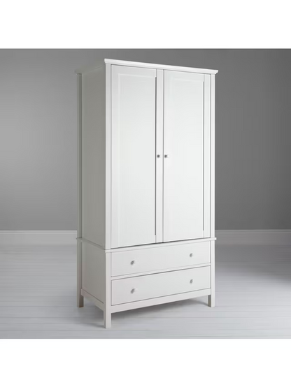 John Lewis Wilton 2 Door Wardrobe White Bedroom