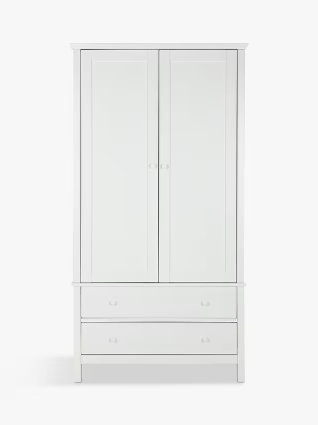 John Lewis Wilton 2 Door Wardrobe White Bedroom