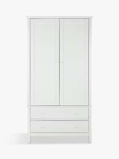 John Lewis Wilton 2 Door Wardrobe White Bedroom