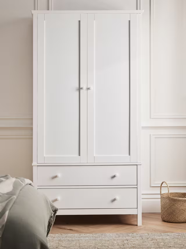 John Lewis Wilton 2 Door Wardrobe White Bedroom