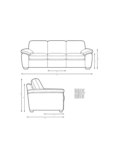 John Lewis Camden Grand 4 Seater Sofa