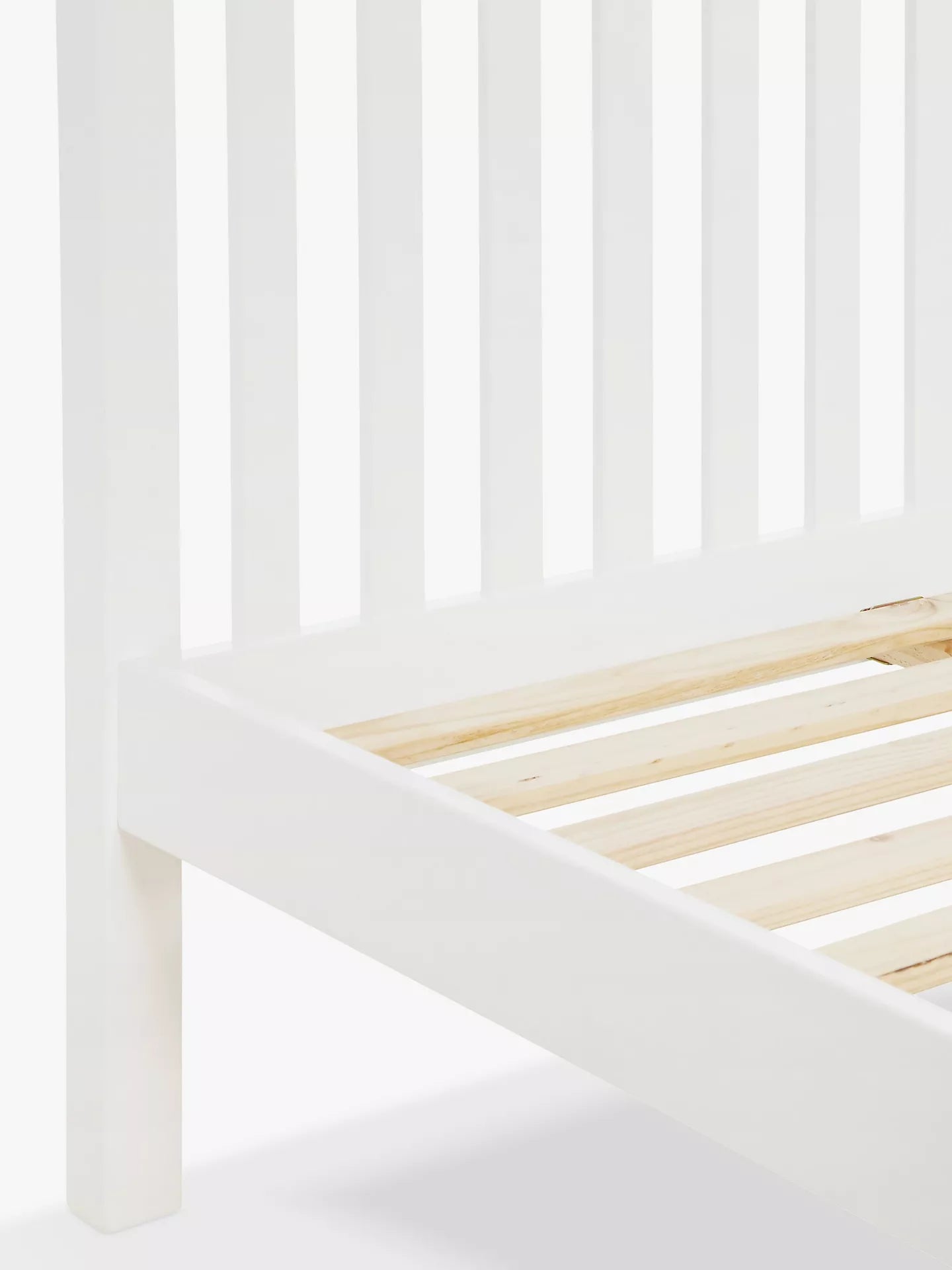 John Lewis Wilton Bed Frame Double White