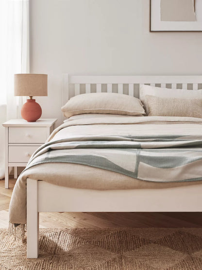 John Lewis Wilton Bed Frame Double White