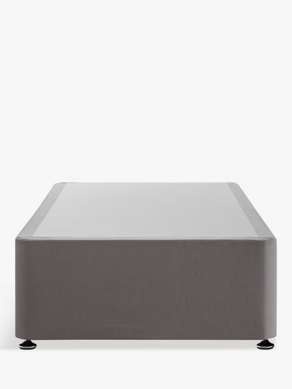 Silentnight Non Sprung 2 Drawer Divan Storage Bed Single Slate Grey