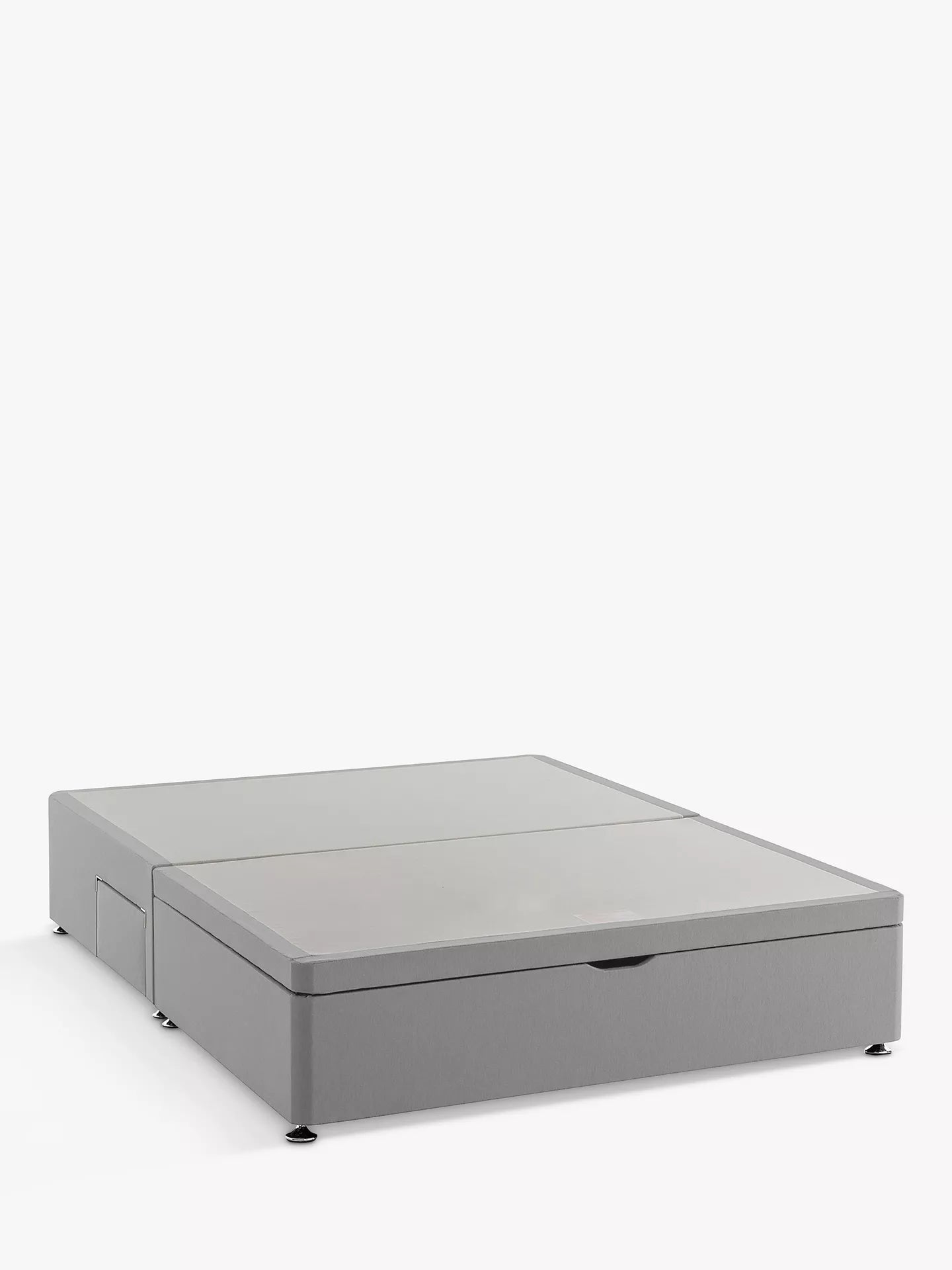 Silentnight 2 Drawer Continental Half Ottoman Divan Storage Bed, Double