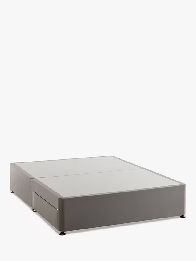 Silentnight Non Sprung 2 Drawer Divan Storage Bed, King Size
