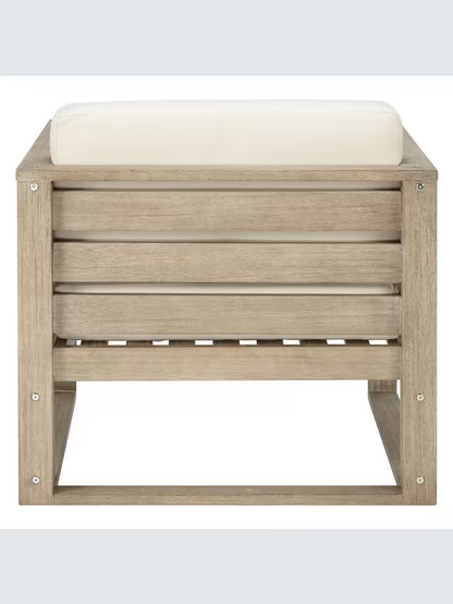 John Lewis St Ives Garden Lounging Chair FSC-Certified (Eucalyptus Wood), Natural