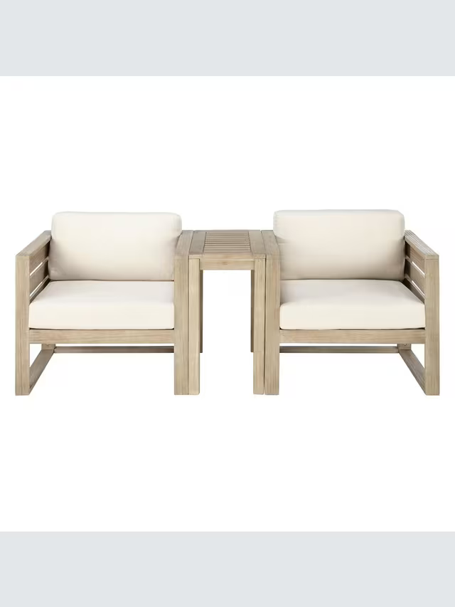 John Lewis St Ives Garden Lounging Chair FSC-Certified (Eucalyptus Wood), Natural