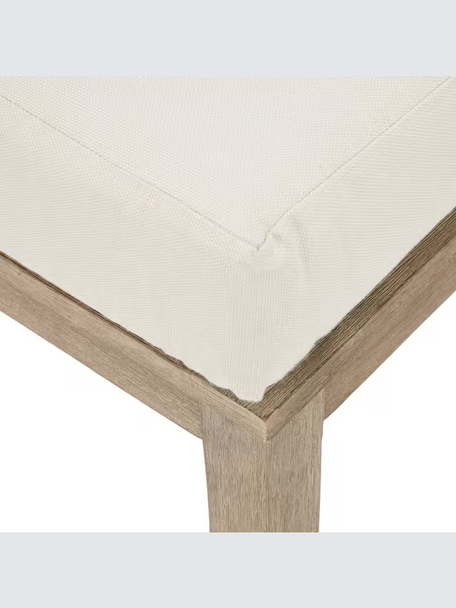 John Lewis St Ives Garden Coffee Table / Foot Stool, FSC-Certified (Eucalyptus Wood), Natural