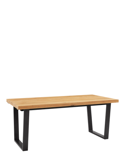 John Lewis Calia 6-10 Seater Extending Dining Table, Sold Oak