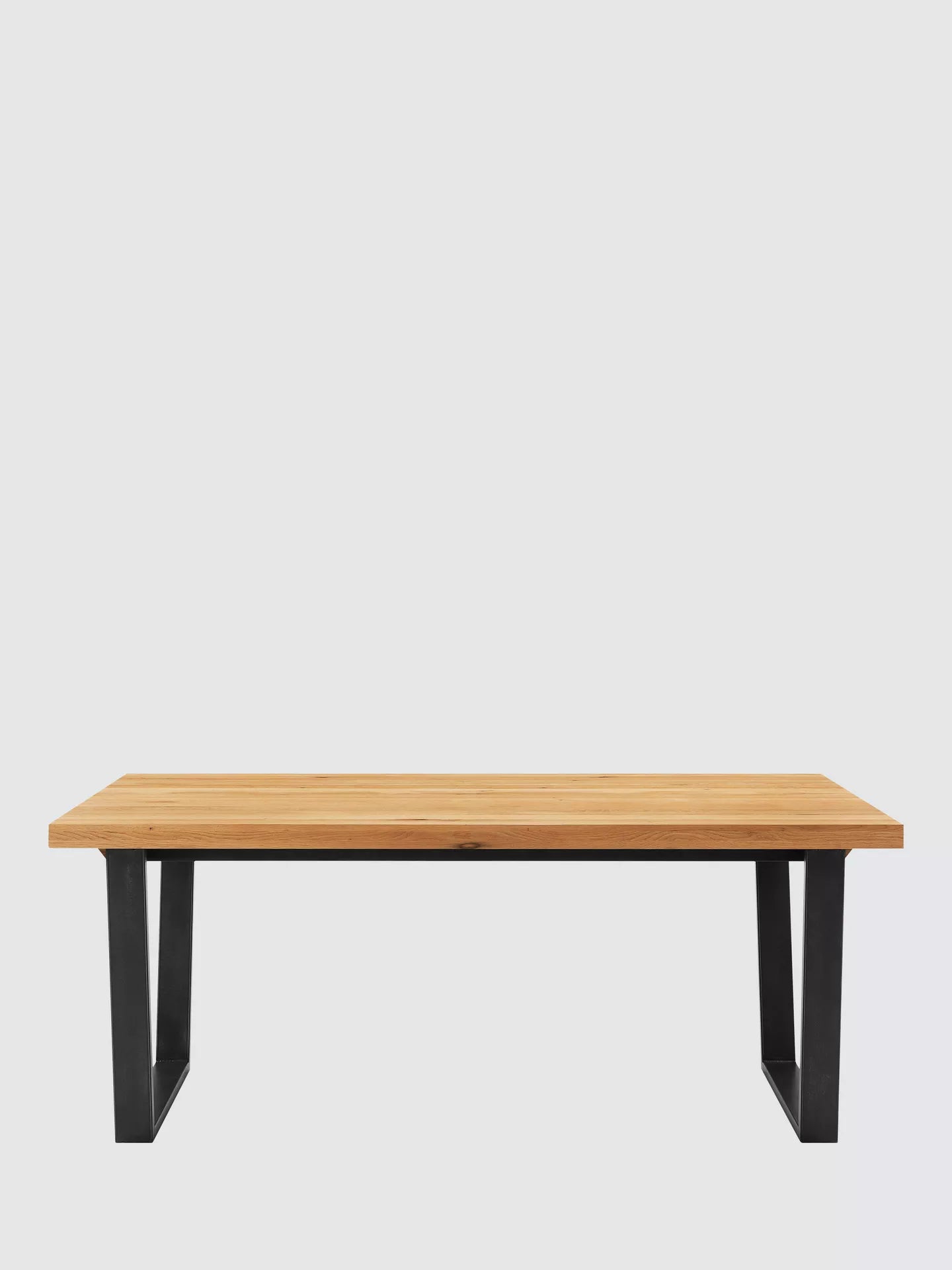 John Lewis Calia 6-10 Seater Extending Dining Table, Sold Oak