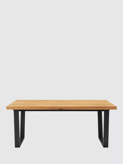 John Lewis Calia 6-10 Seater Extending Dining Table, Sold Oak