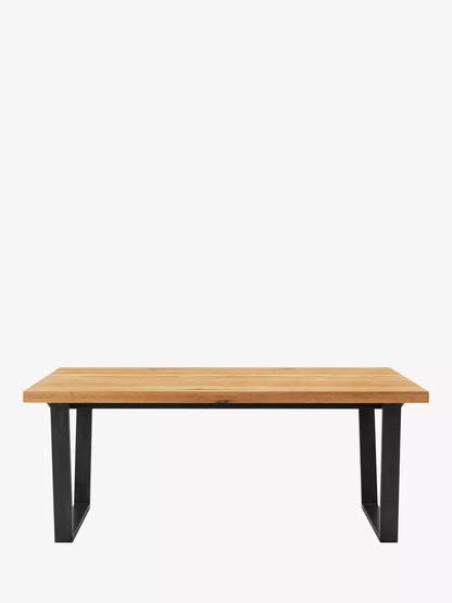 John Lewis Calia 6-10 Seater Extending Dining Table, Sold Oak