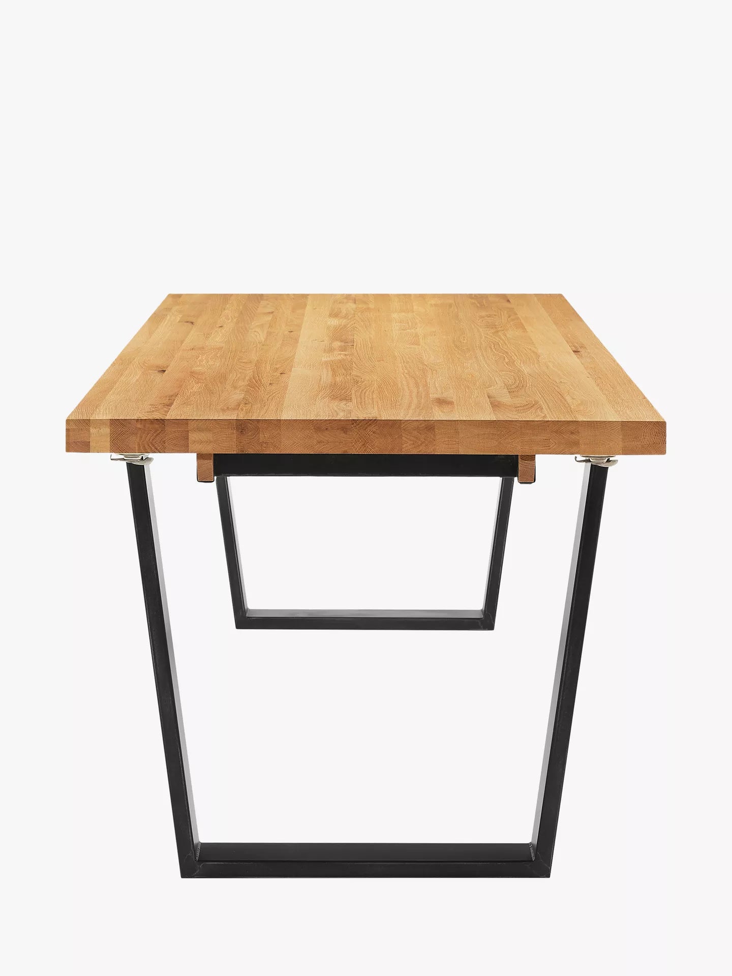 John Lewis Calia 6-10 Seater Extending Dining Table, Sold Oak