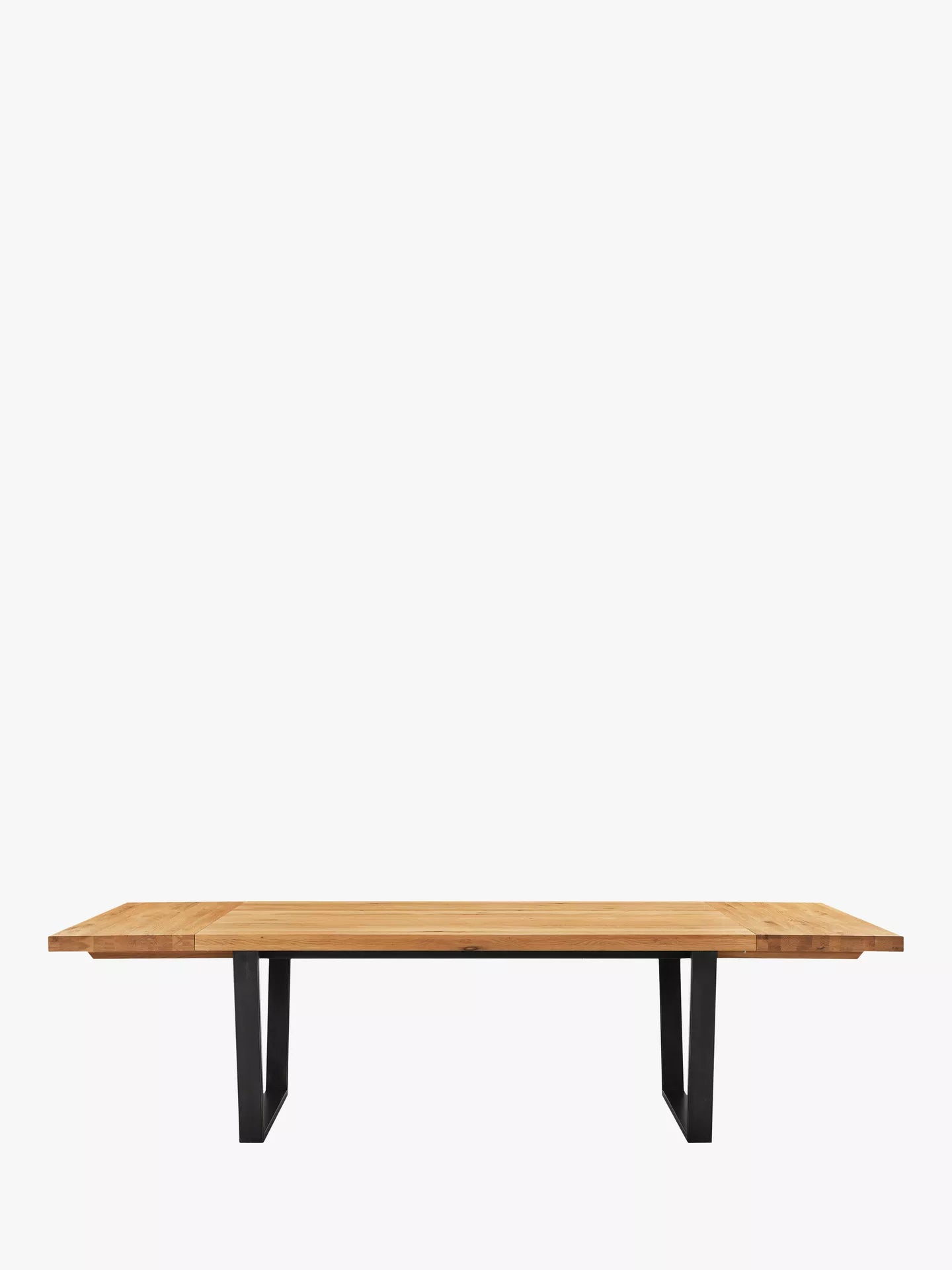 John Lewis Calia 6-10 Seater Extending Dining Table, Sold Oak