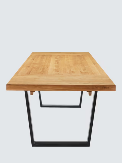 John Lewis Calia 6-10 Seater Extending Dining Table, Sold Oak