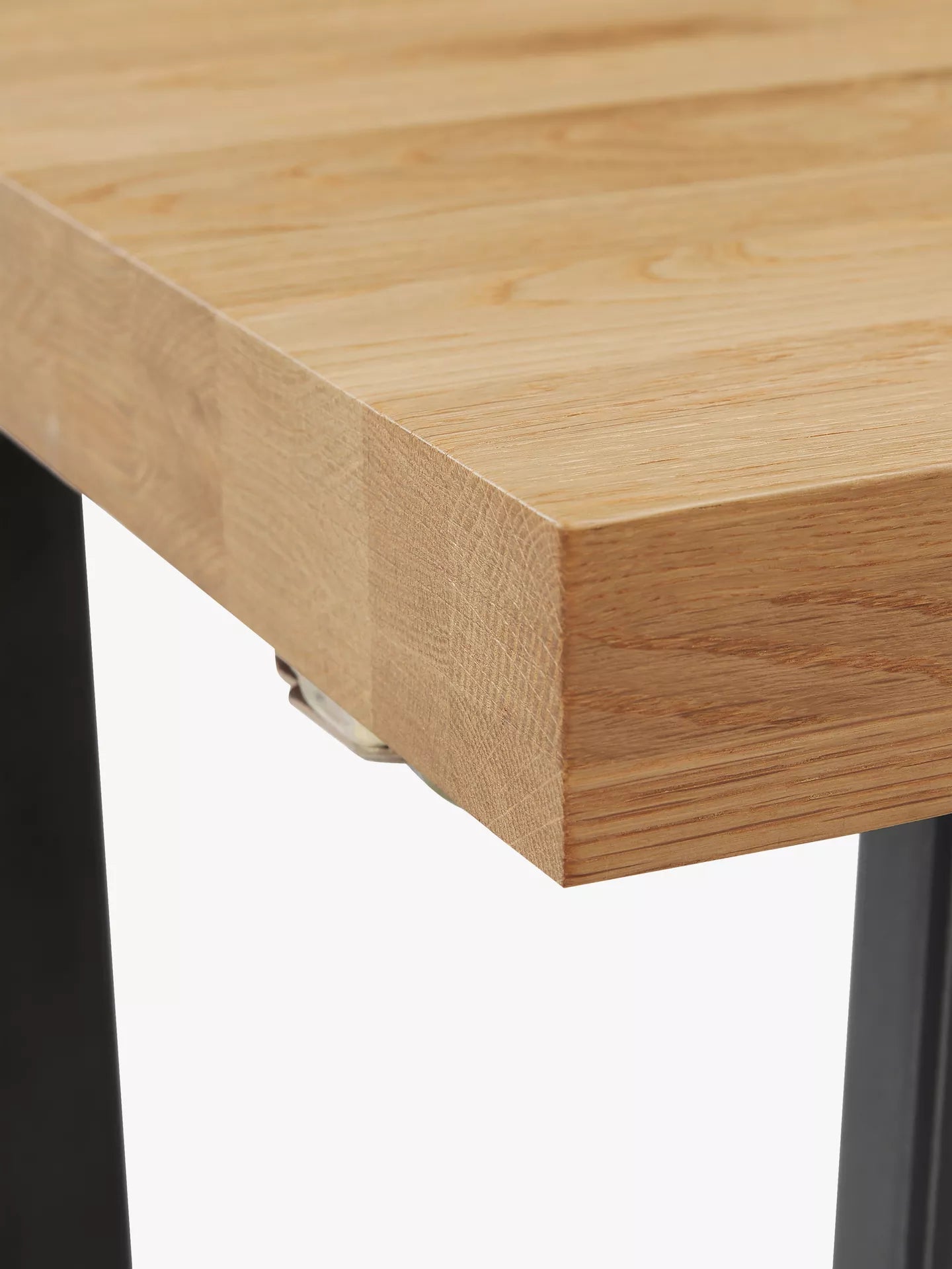 John Lewis Calia 6-10 Seater Extending Dining Table, Sold Oak