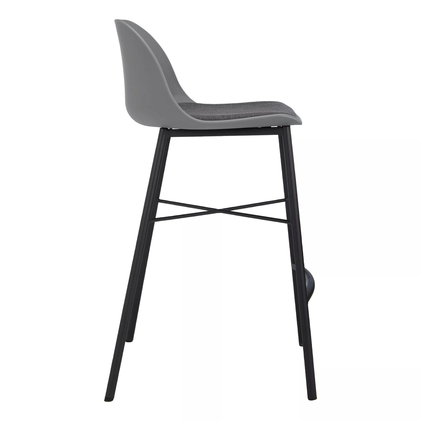 John Lewis ANYDAY Whistler Bar Stool Grey