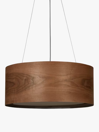 John Lewis Mia Ceiling Light, Walnut