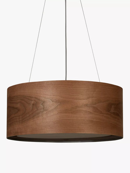 John Lewis Mia Ceiling Light, Walnut