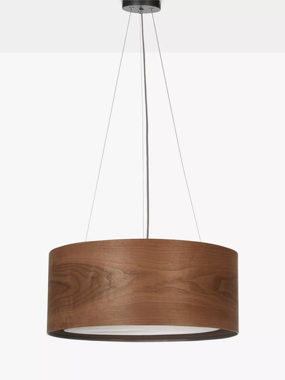 John Lewis Mia Ceiling Light, Walnut