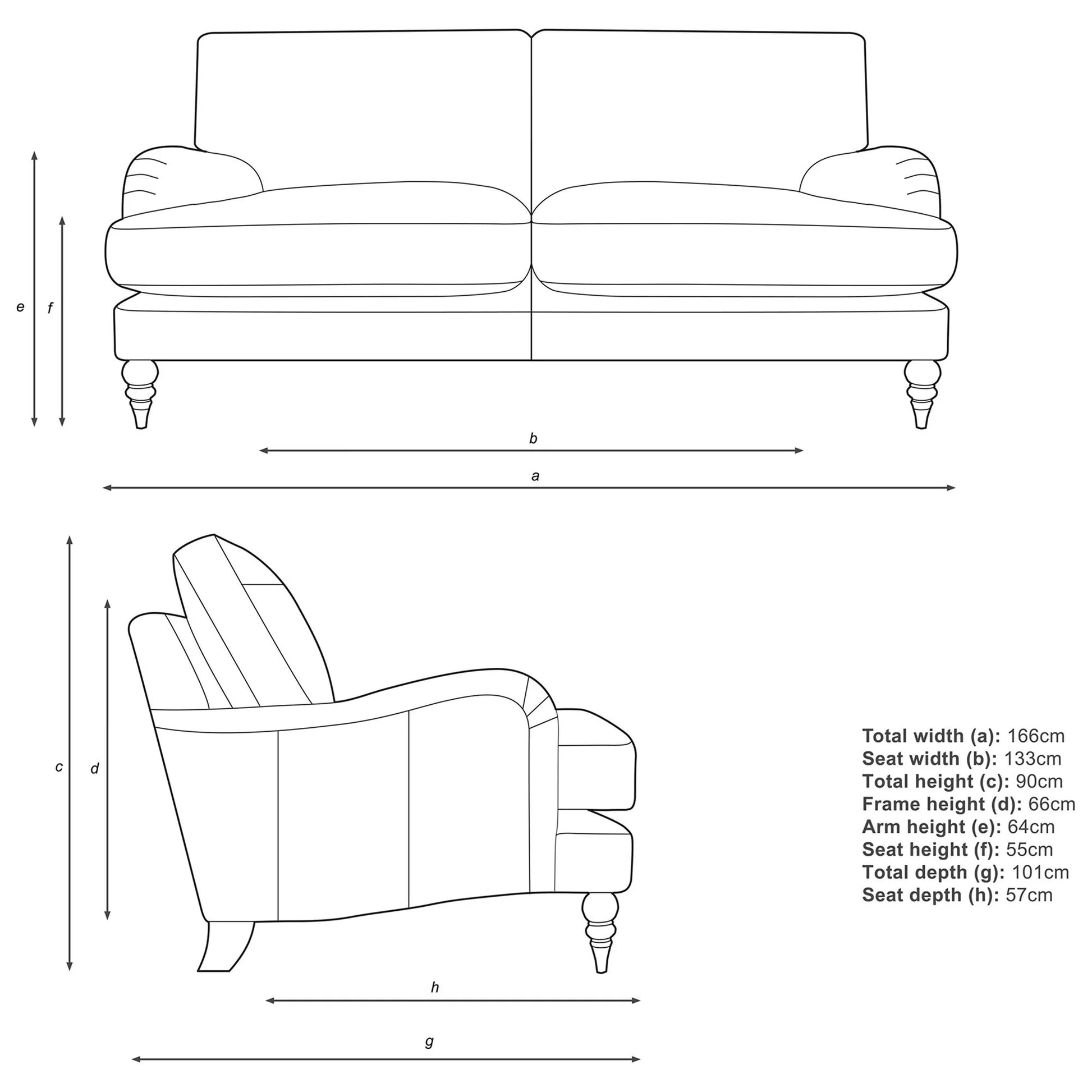 John Lewis Otley Medium 2 Seater Sofa Matilda Duck Egg Blue