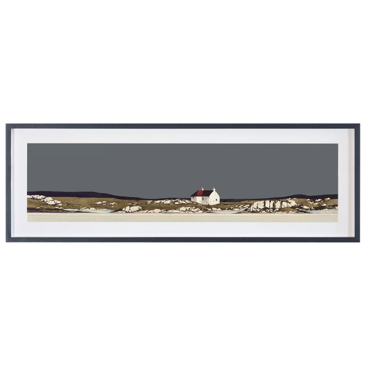 John Lewis Ron Lawson 'Traigh Mhor Barra' Framed Print & Mount, 36 x 108cm