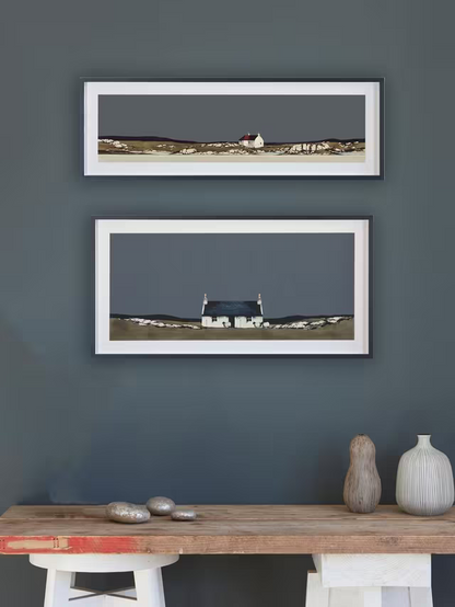 John Lewis Ron Lawson 'Traigh Mhor Barra' Framed Print & Mount, 36 x 108cm