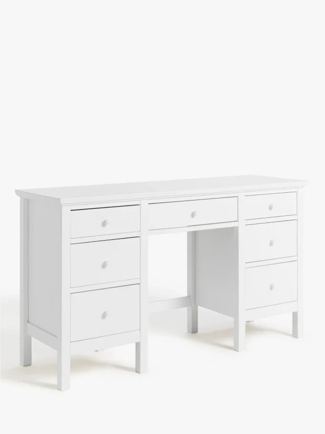 John Lewis Wilton Dressing Table In White