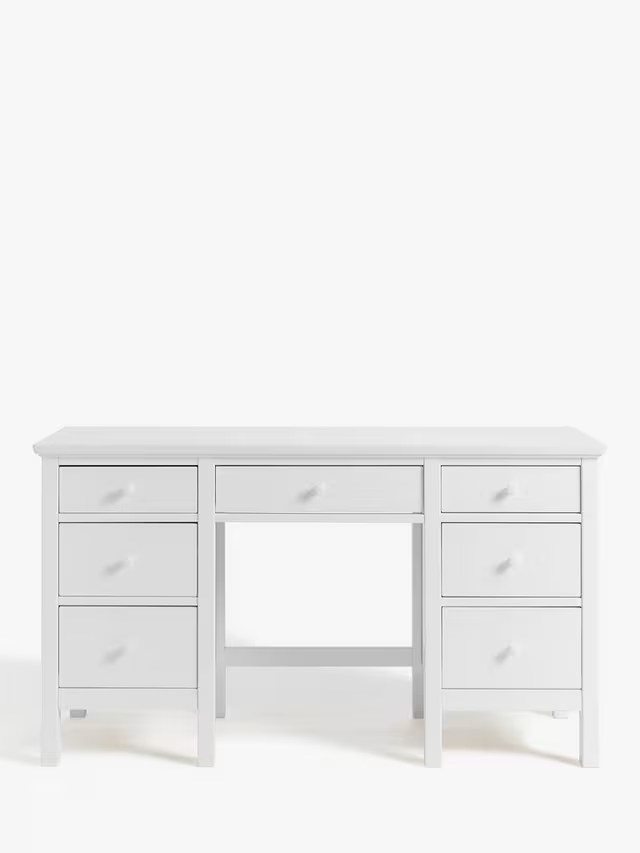 John Lewis Wilton Dressing Table ANYDAY White Bedroom Drawers