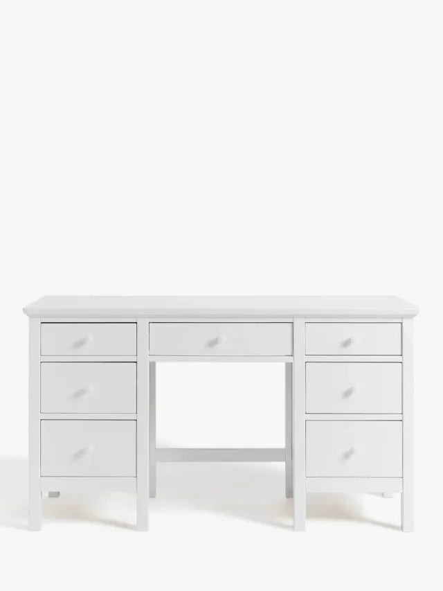 John Lewis ANYDAY Wilton Dressing Table, White 