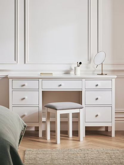 John Lewis Wilton Dressing Table ANYDAY White Bedroom Drawers