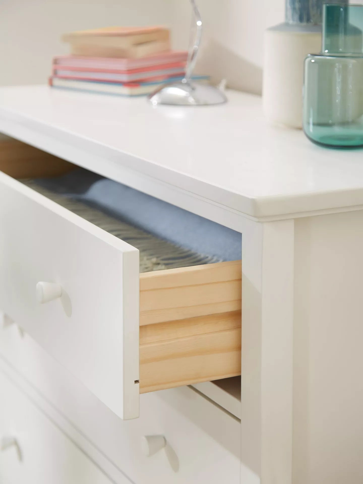John Lewis Wilton 3 Drawer Chest White