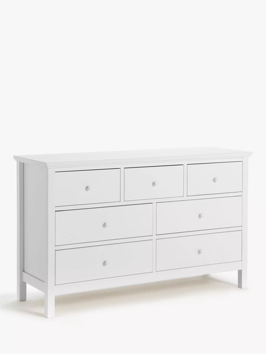 John Lewis Chest of Drawer White Wilton 7 Drawer Chest Storage