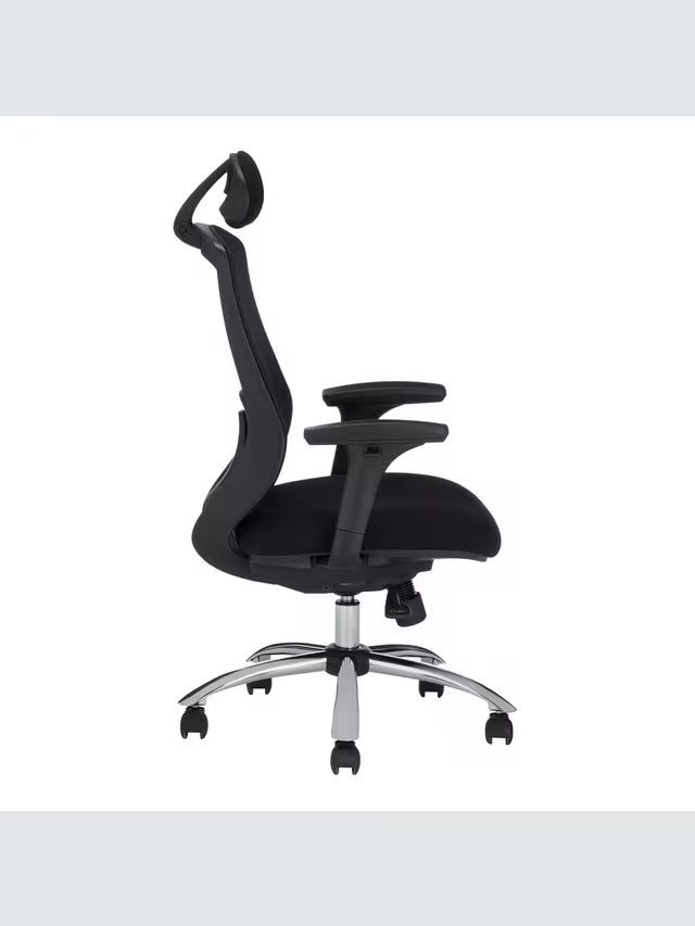 John Lewis Isaac Ergonomic Office Chair, Black