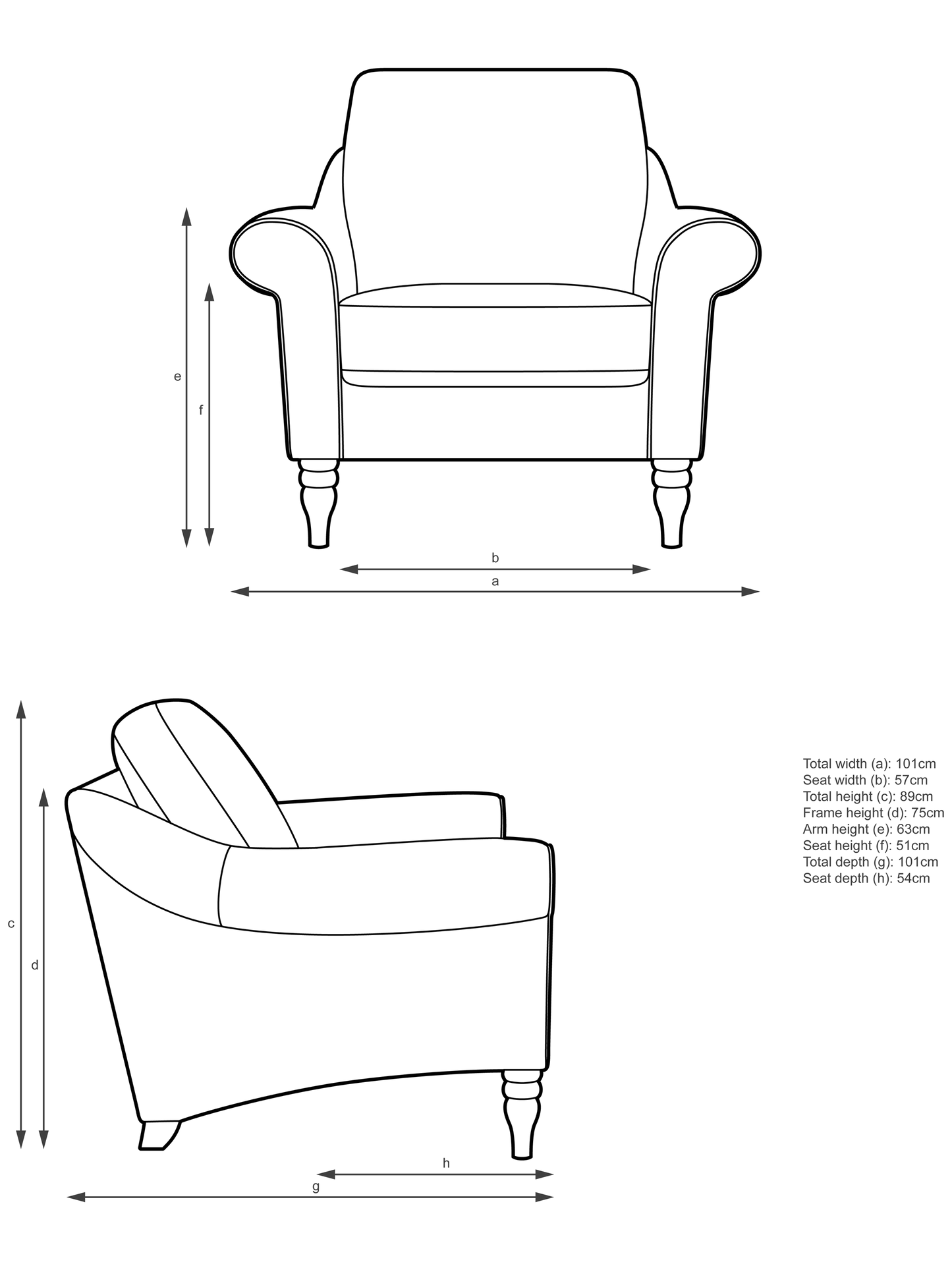 John Lewis Camber Armchair Aquaclean Matilda Teal