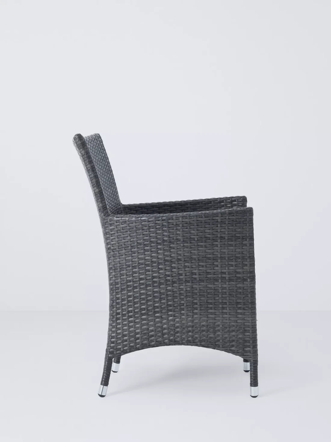 John Lewis Alora Garden Dining Chairs, Set of 2, Brown/Grey READ DESCRIPTION