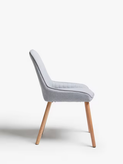 John Lewis Toronto Side Dining Chairs, Set of 2, Grey