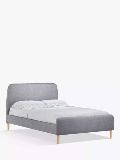 John Lewis ANYDAY Bonn Upholstered Bed Frame, Small Double Grey 