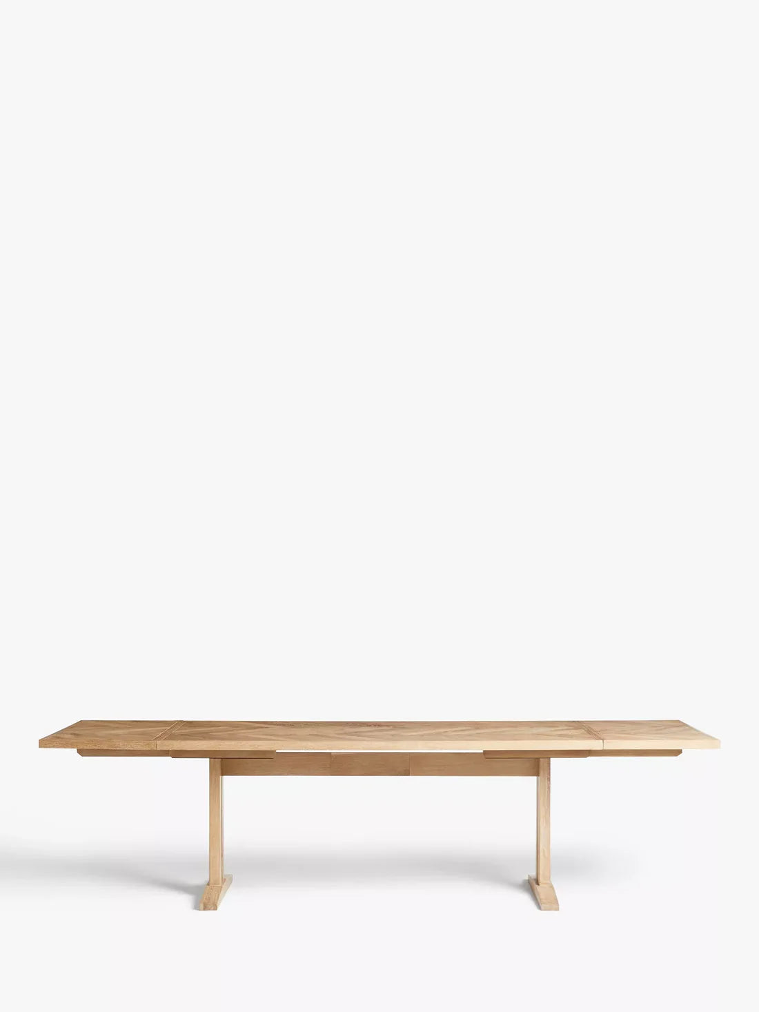 John Lewis Estate 6-10 Seater Extending Dining Table, Natural