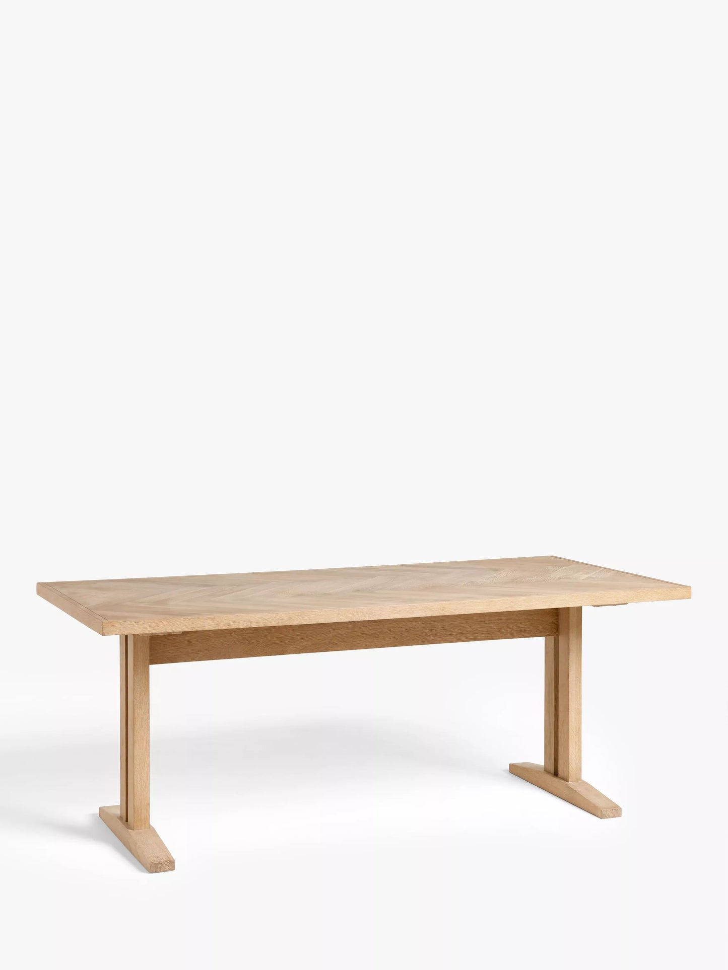 John Lewis Estate 6-10 Seater Extending Dining Table, Natural