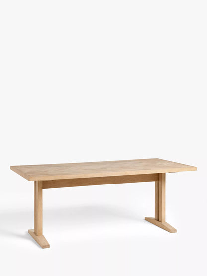 John Lewis Estate 6-10 Seater Extending Dining Table, Natural