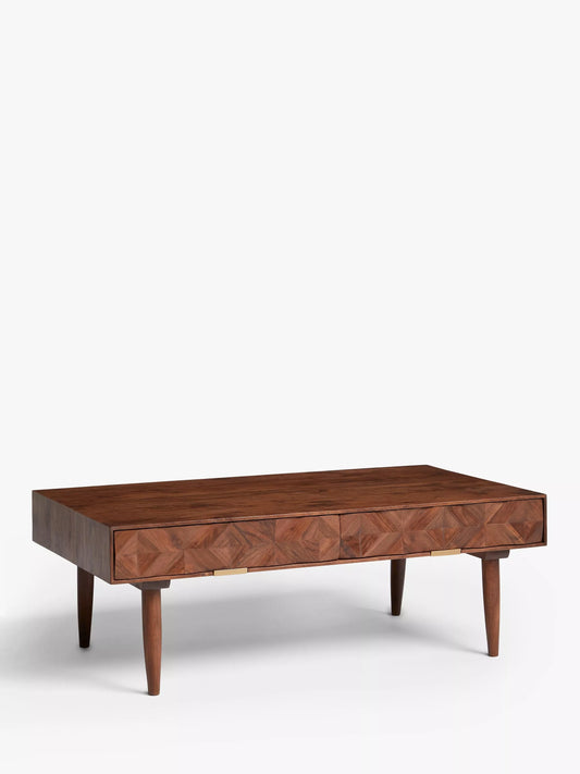 John Lewis + Swoon Franklin Coffee Table Brown