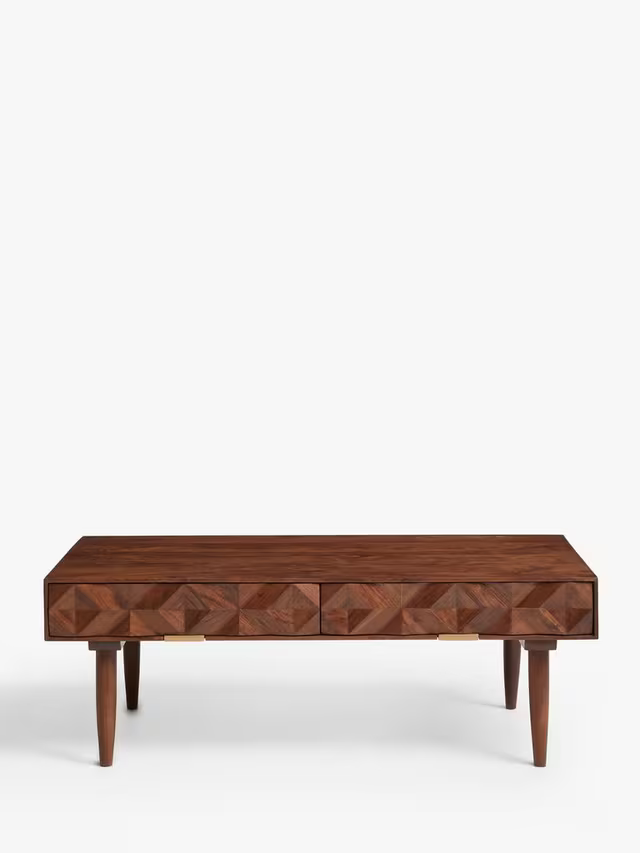 John Lewis + Swoon Franklin Coffee Table Brown