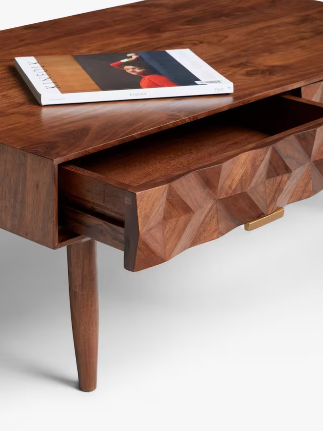John Lewis + Swoon Franklin Coffee Table Brown