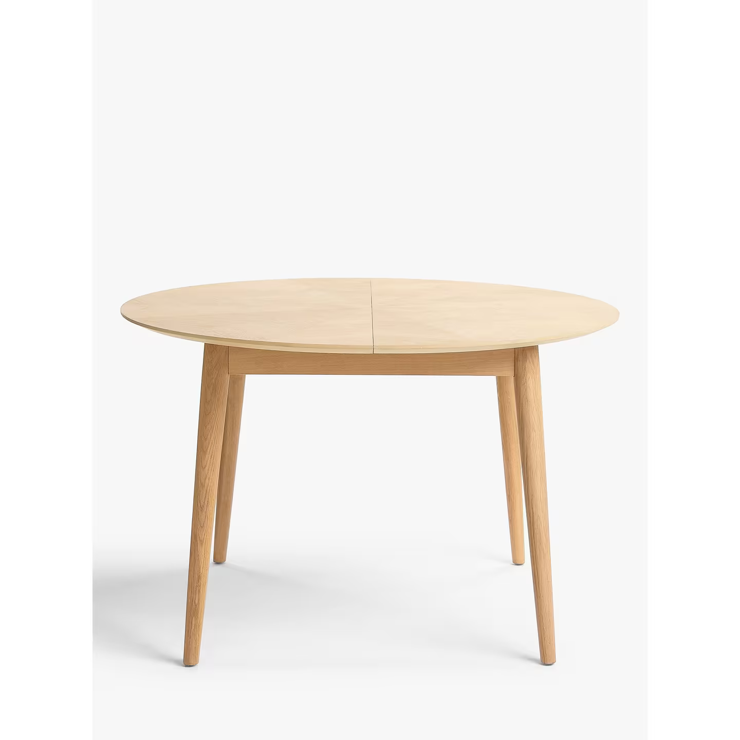 John Lewis Iona 4-6 Seater Extending Round Dining Table, Oak