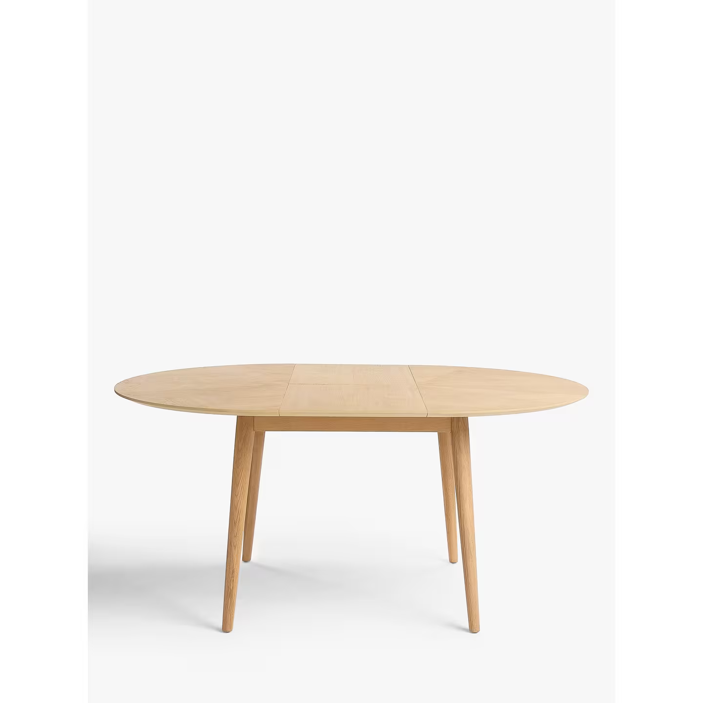 John Lewis Iona 4-6 Seater Extending Round Dining Table, Oak