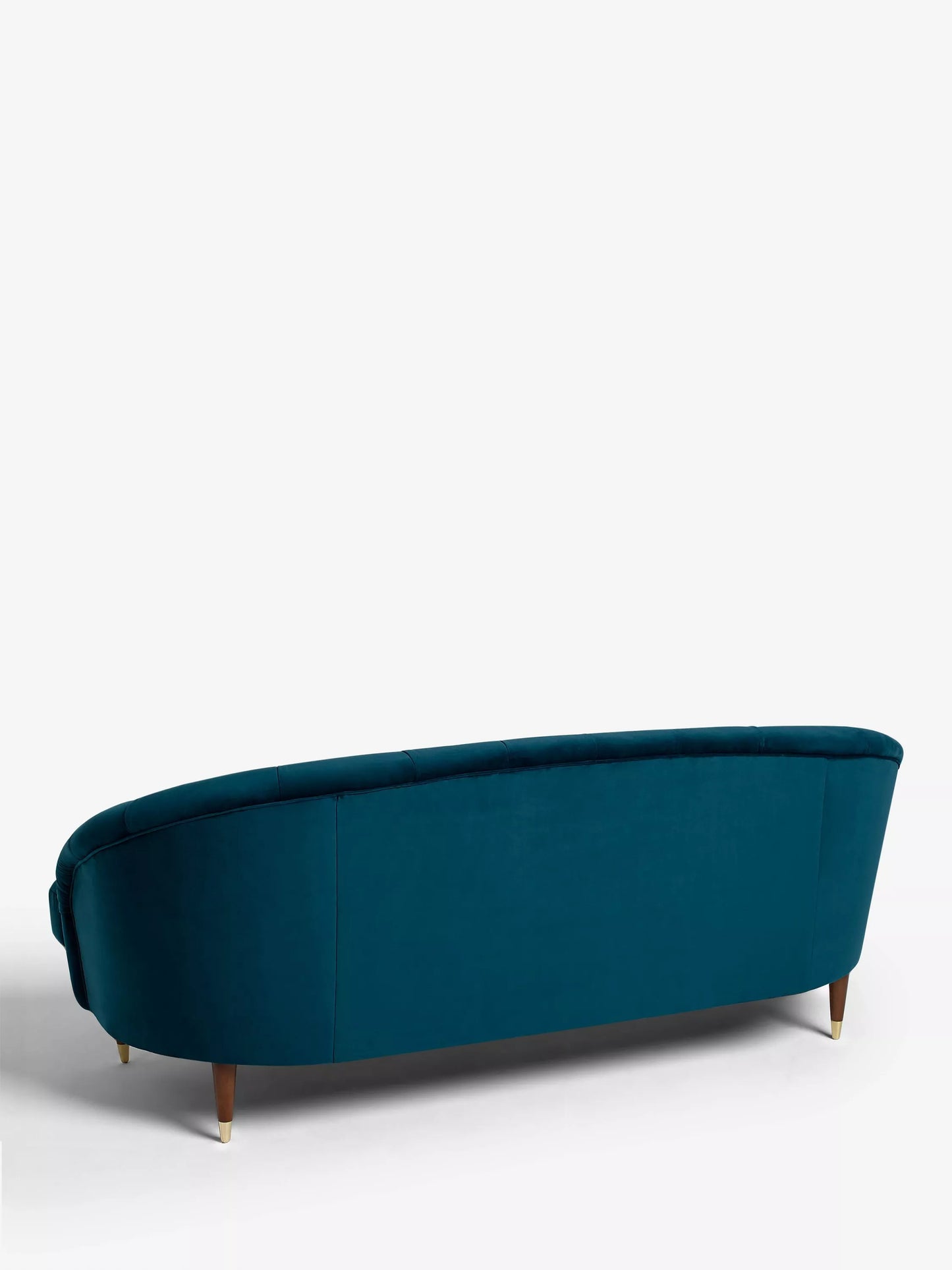 John Lewis + Swoon Radley Large 3 Seater Sofa, Wildwood Green Velvet