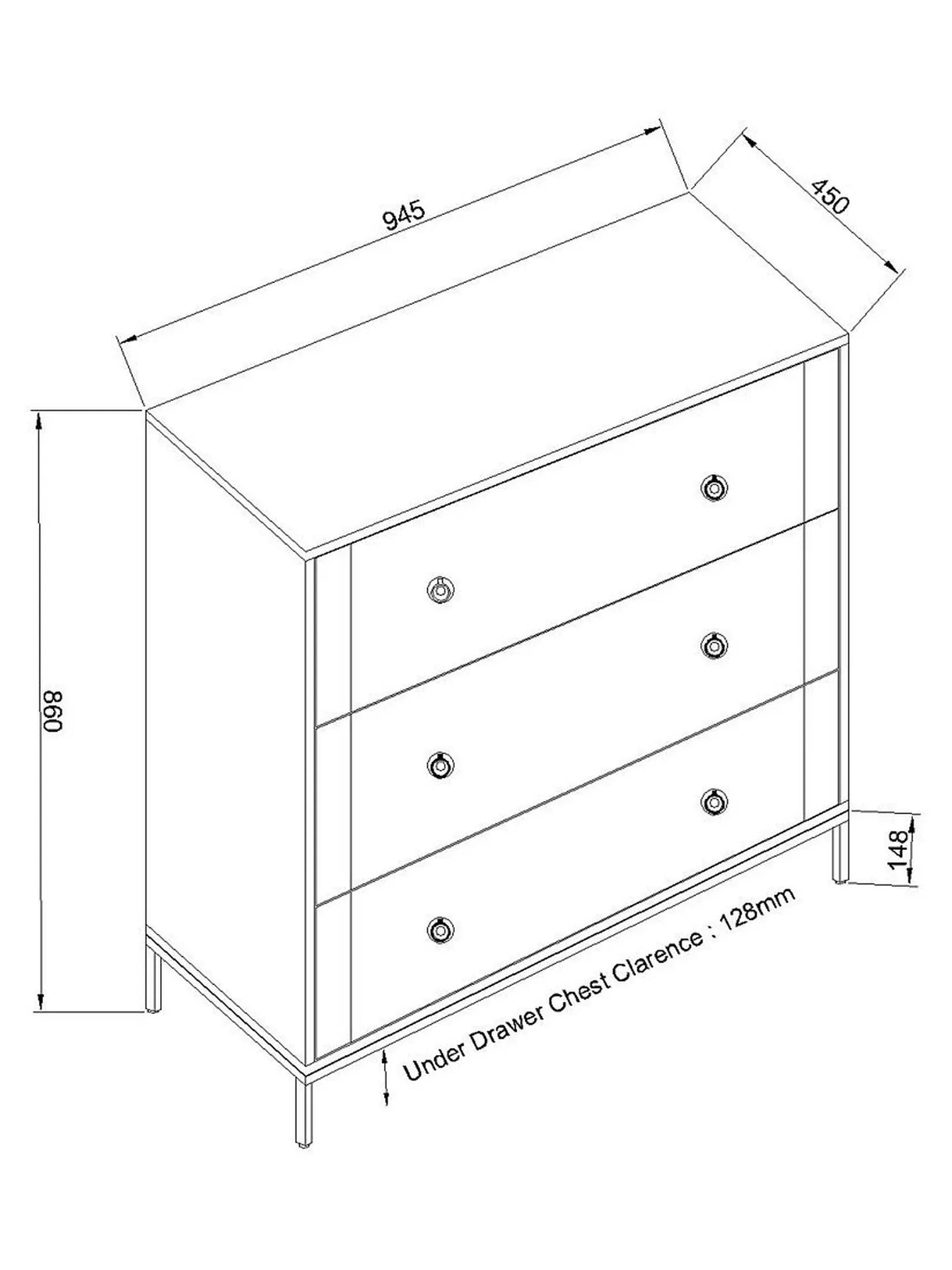 Padam Chest of Drawers