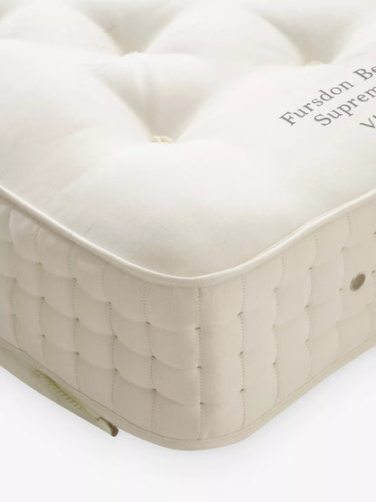 Vispring Bedstead Supreme 1500 Pocket Spring MattressSuper King  Medium zip lock